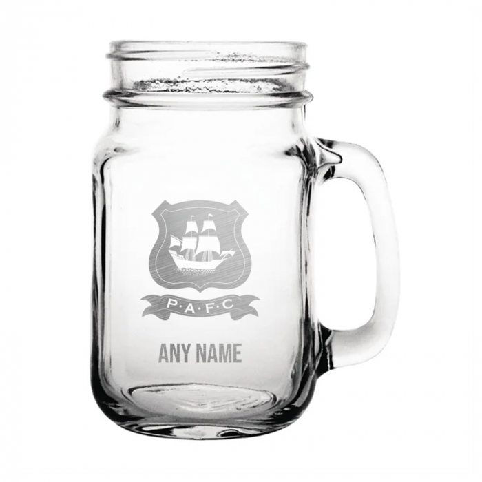 Personalised PAFC Jam Jar Glass
