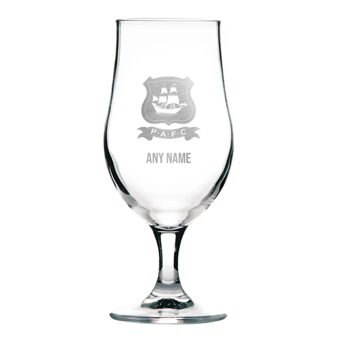 Personalised PAFC Stemmed Beer Glass