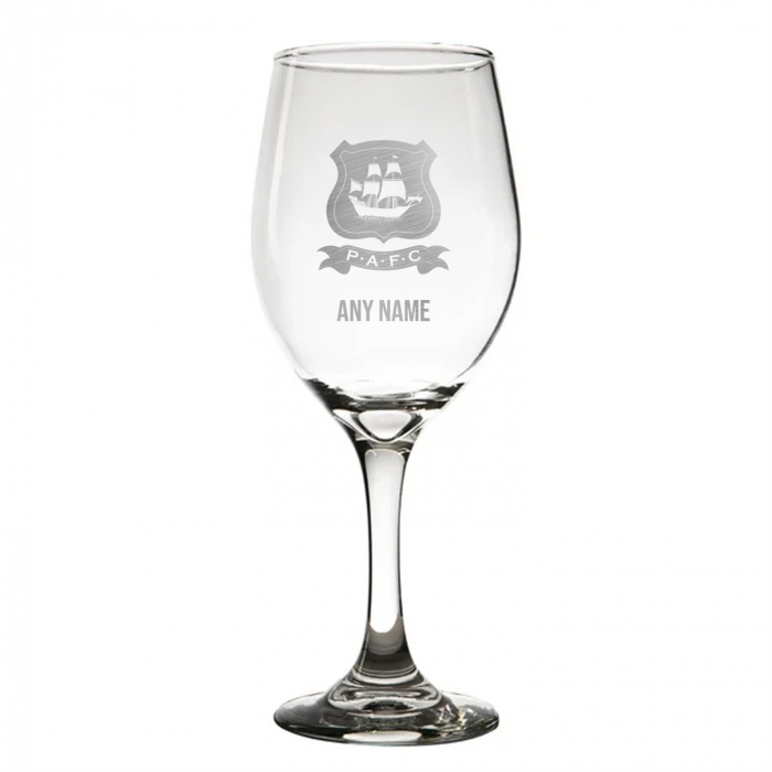 Personalised PAFC Wine Glass