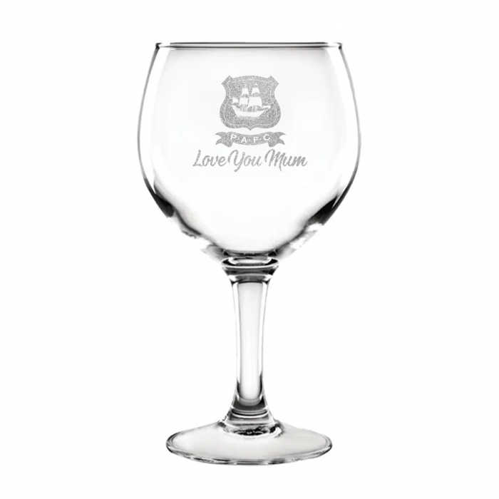 Mother's Day Love-You-Mum Gin Glass