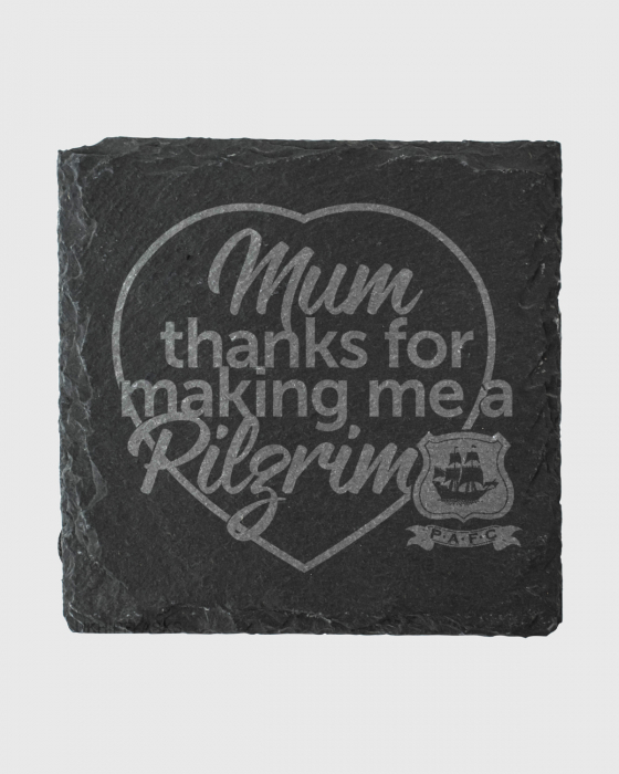 Mother's Day Pilgrim Slate Coaster