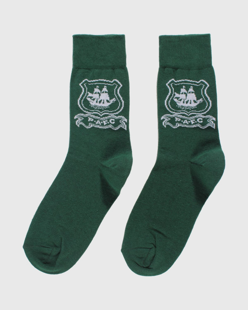 Green Crest Sock