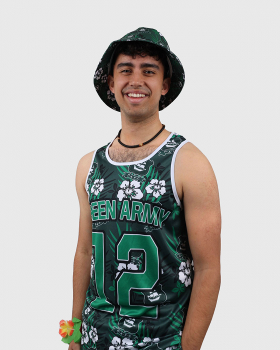 Hawaiian Vest Top