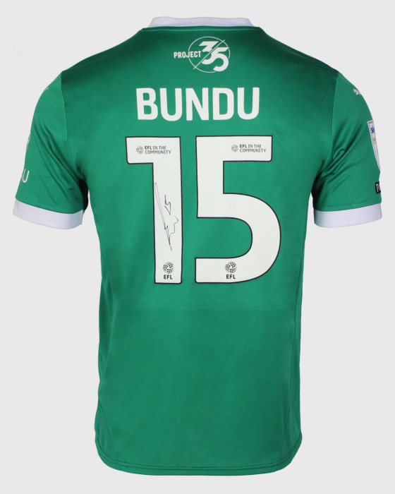 24/25 Signed Bundu Matchworn St Luke's Shirt