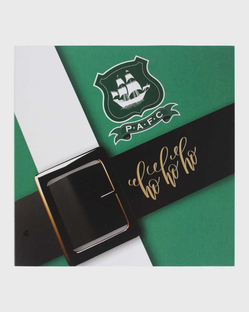Santa's Belt Card