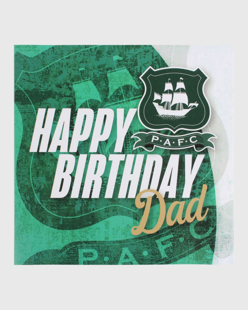 Happy Birthday Dad Card