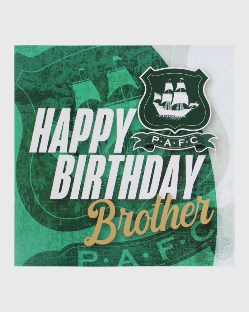 Happy Birthday Brother Card