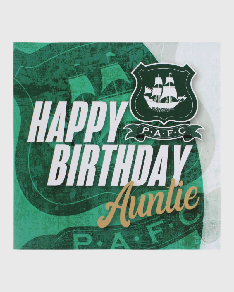 Happy Birthday Auntie Card