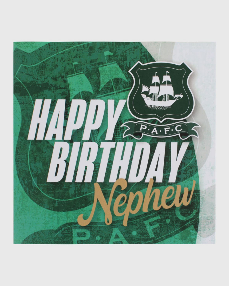 Happy Birthday Nephew Card