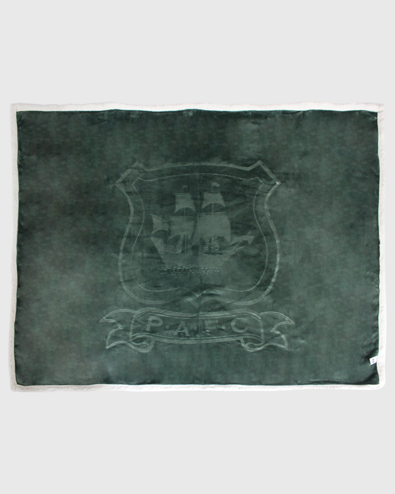 Debossed Sherpa Fleece Blanket