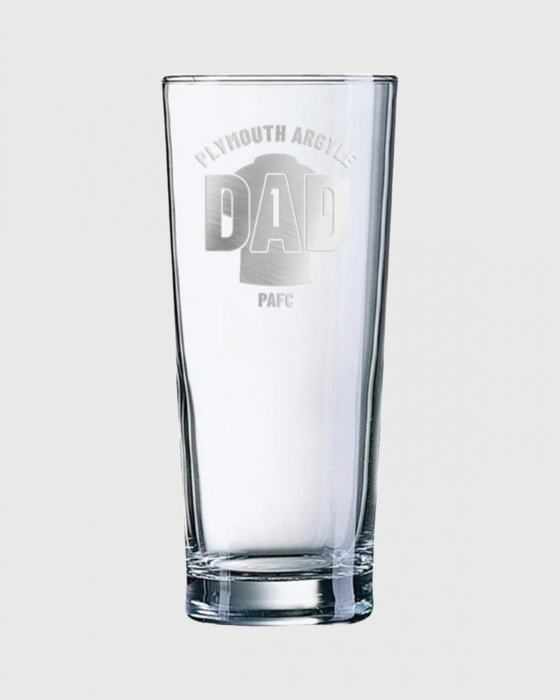 Plymouth Argyle Dad Pint Glass