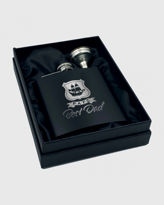Best Dad PAFC Hip Flask