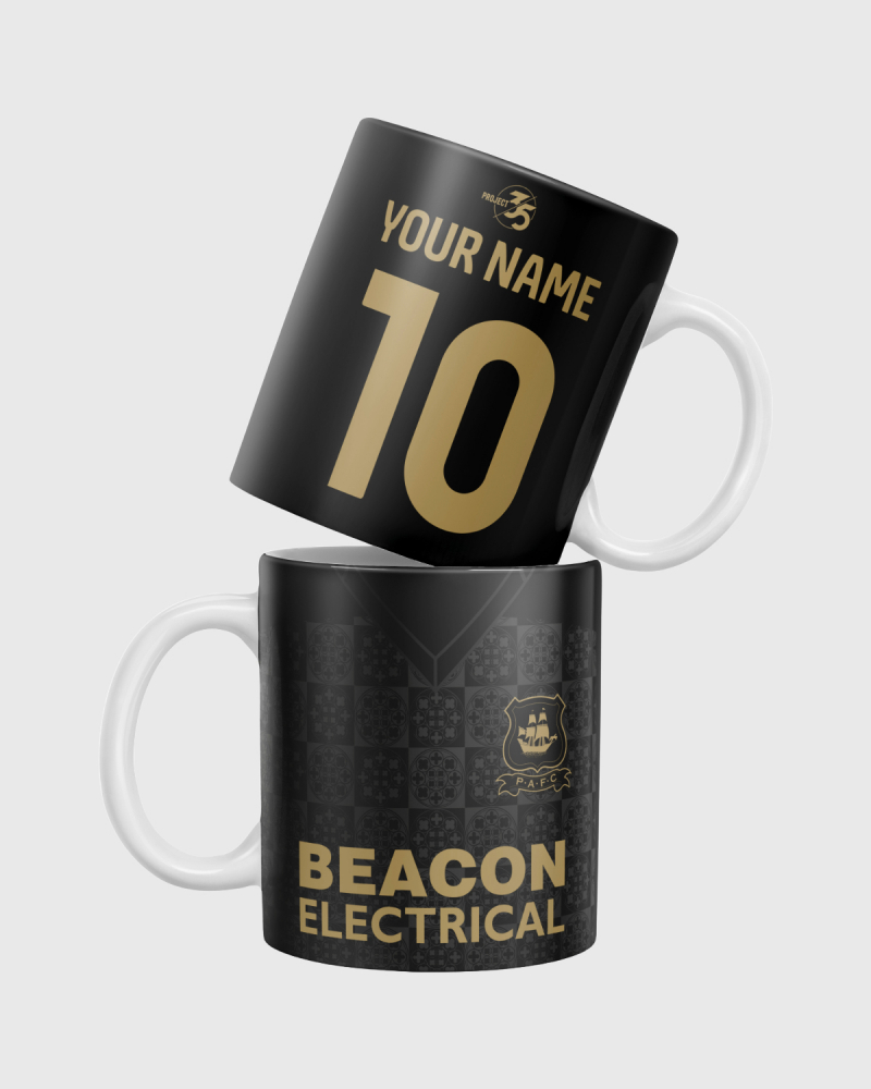 25-26 Away Kit Personalised Mug