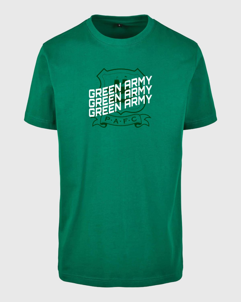 Adult Green Army Tee