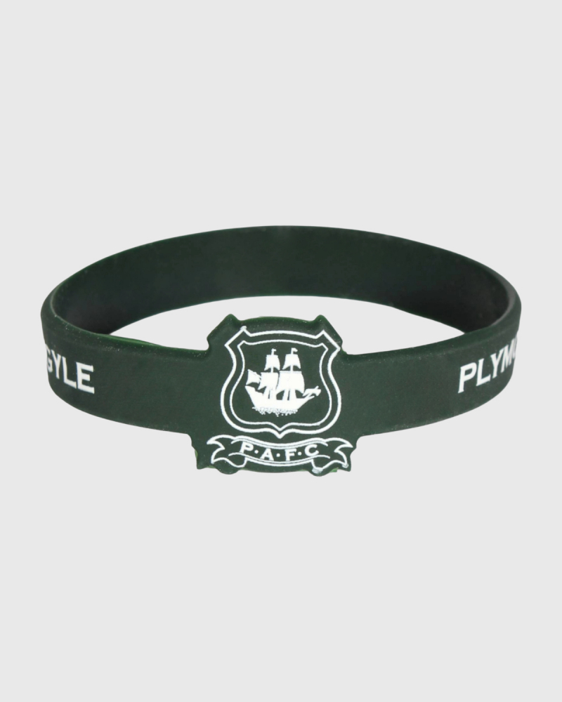 Large Crest Silicon Wristband