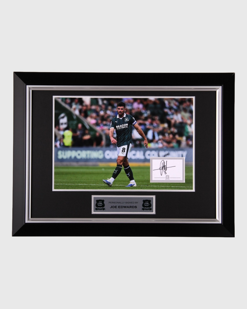 Joe Edwards Player Signed Print