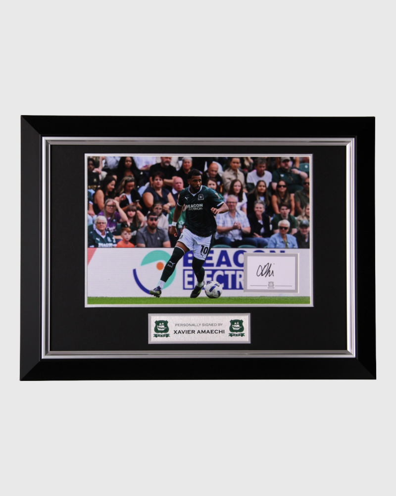 Xavier Amaechi Player Signed Print